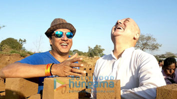 On The Sets Of The Film Indu Sarkar