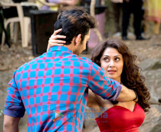 On The Sets Of The Movie Jeena Isi Ka Naam Hai