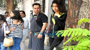 Jhanvi Kapoor snapped with her friend Shikhar