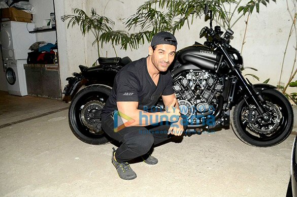 john snapped with his favorite bike and car 3