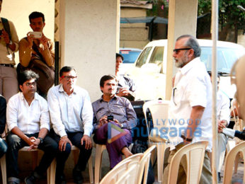 Om Puri's funeral ceremony