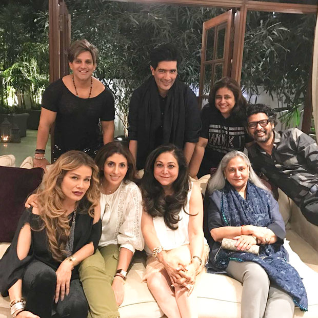 Jaya Bachchan, Shweta Bachchan-Nanda, Tina Ambani, Yash Birla, and others attend Manish Malhotra's dinner party