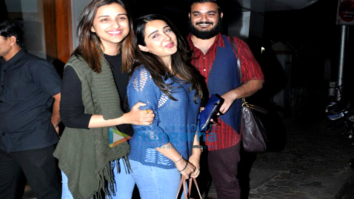 Parineeti Chopra snapped with friends post dinner at ‘Salt Water Cafe’