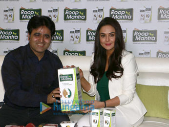 Preity Zinta snapped at an ad shoot