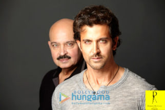 Celebrity Photos of Hrithik Roshan & Rakesh Roshan