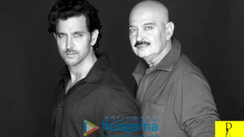 Celebrity Photos of Hrithik Roshan & Rakesh Roshan