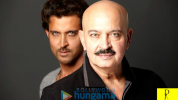 Celebrity Photos of Hrithik Roshan & Rakesh Roshan