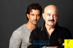 Celebrity Photos of Hrithik Roshan & Rakesh Roshan