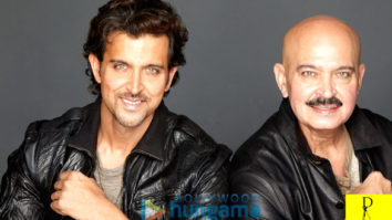 Celebrity Photos of Hrithik Roshan & Rakesh Roshan