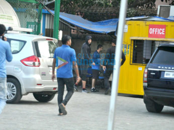 Ranbir Kapoor and others snapped at football practice