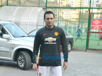 Ranbir Kapoor and others snapped at football practice