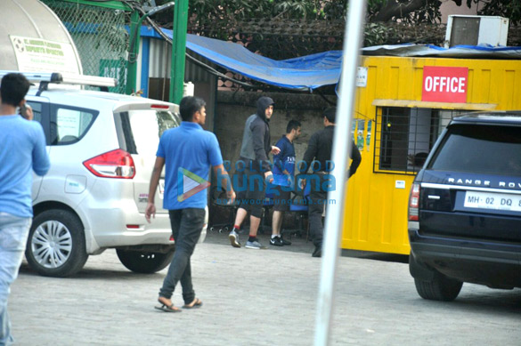 ranbir kapoor and others snapped at football practice 5