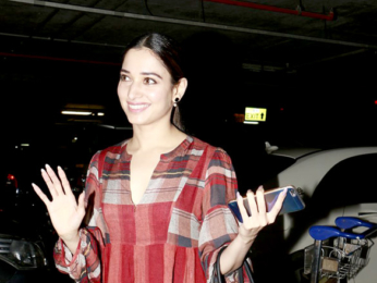 Riya Sen & Tamannaah Bhatia snapped at the airport
