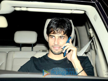 Saif Ali Khan, Sidharth Malhotra and Alia Bhatt snapped at Karan Johar's house