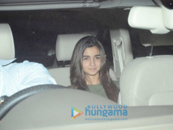 Saif Ali Khan, Sidharth Malhotra and Alia Bhatt snapped at Karan Johar's house