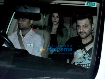 Saif Ali Khan, Sidharth Malhotra and Alia Bhatt snapped at Karan Johar's house