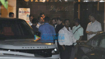 Saif Ali Khan and Anant Ambani snapped at Salman Khan’s house