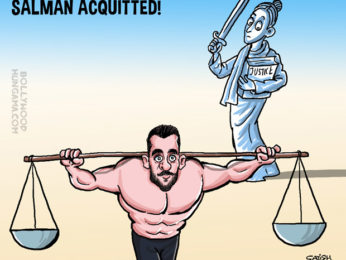 Bollywood Toons: Salman Khan acquitted in Jodhpur arms case Bollywood Toons: Salman Khan acquitted in Jodhpur arms case