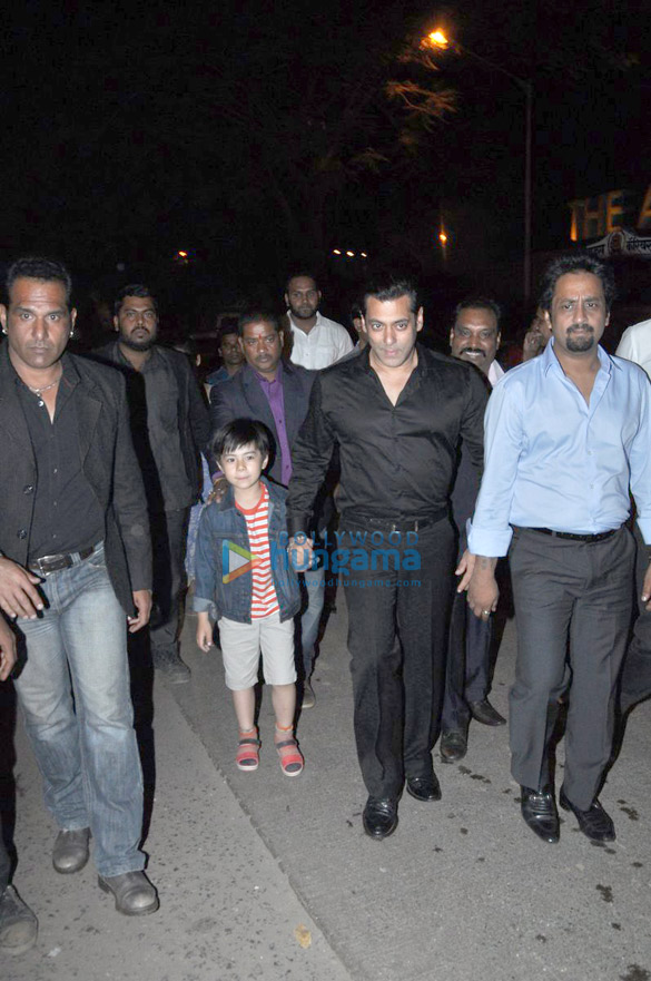 Salman Khan and family snapped at his driver Deepak Singh’s son’s wedding Salman Khan and family snapped at his driver Deepak Singh’s son’s wedding
