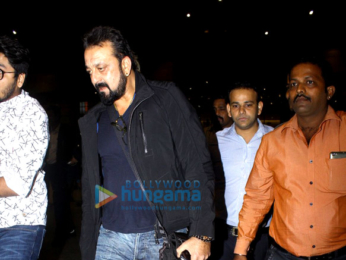 Sanjay Dutt snapped on his return from Dubai