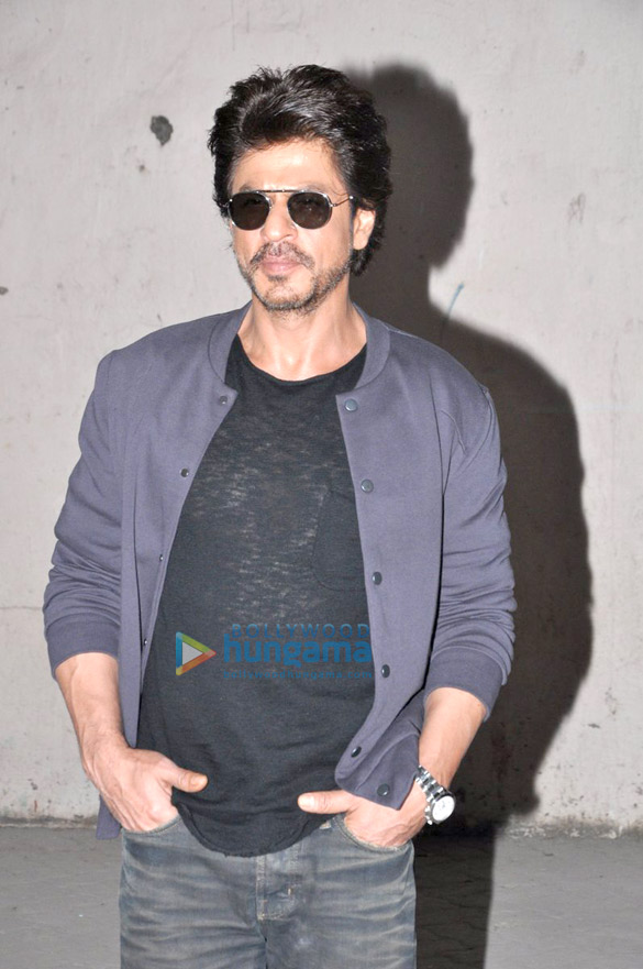 Shah Rukh Khan snapped promoting his film ‘Raees’