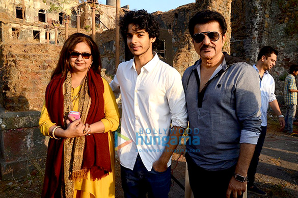shahid kapoor and ishaan khatter snapped on the sets of majid majidi movie 2