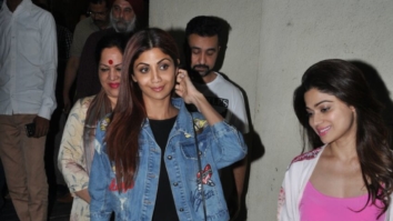 Shilpa Shetty & family snapped at PVR Juhu