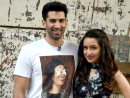 Shraddha Kapoor and Aditya Roy Kapur snapped promoting their film ‘Ok Jaanu’