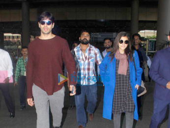 Sidharth Malhotra and Alia Bhatt return from Amsterdam
