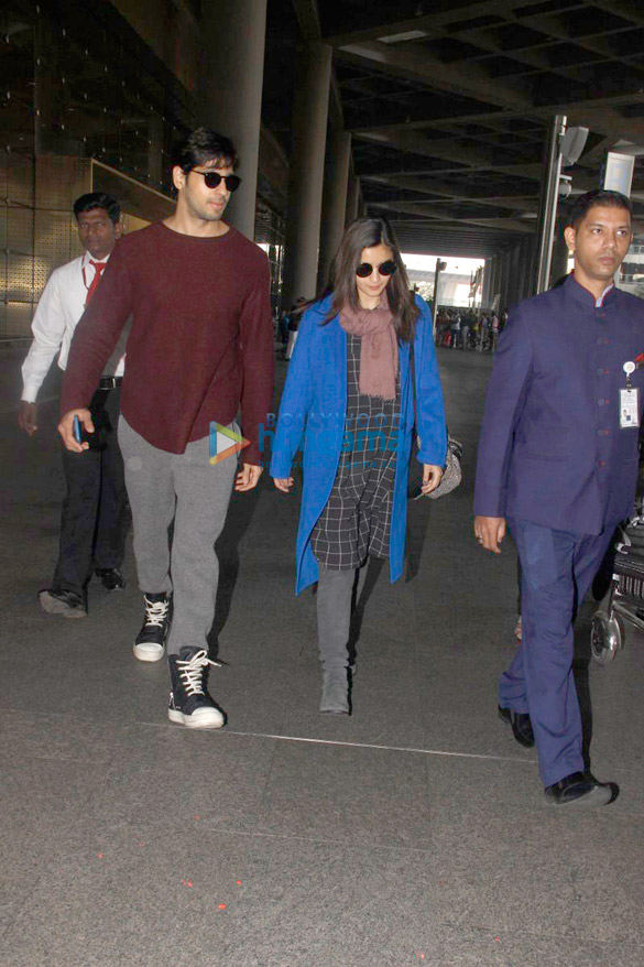 sidharth malhotra and alia bhatt return from amsterdam 4