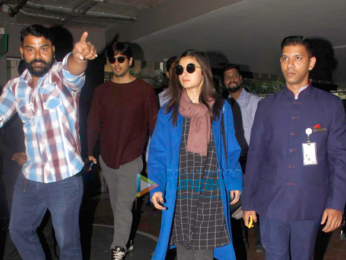Sidharth Malhotra and Alia Bhatt return from Amsterdam