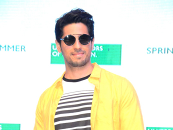Sidharth Malhotra graces the new design launch by United Colours of Benetton
