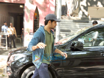 Sidharth Malhotra snapped post dance rehearsals for his upcoming film Reloaded
