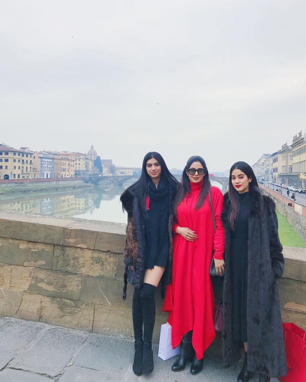 sridevis daughters jhanvi kapoor and khushi kapoor turn up the heat quotient in florence 1