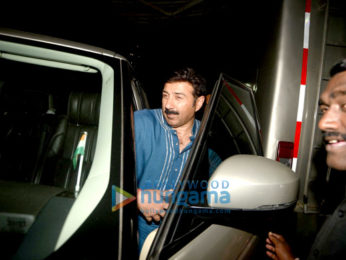 Sunny Deol snapped on the sets of 'Bhaiyyaji Superhit'