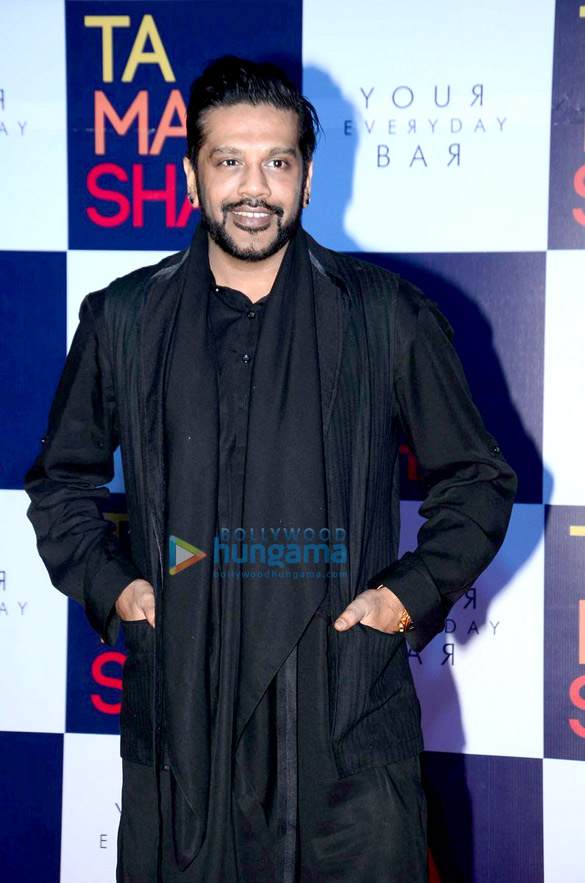 sunny leone amy jackson and karan singh grover grace the launch of tamasha 7