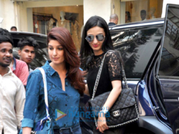 Twinkle Khanna and Anu Diwan snapped in Bandra