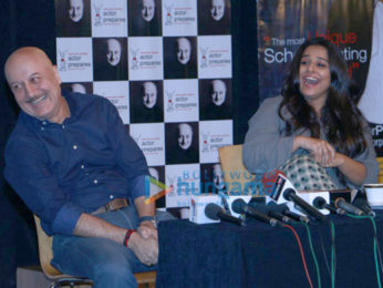Vidya Balan snapped at Anupam Kher's Acting Class' students interaction