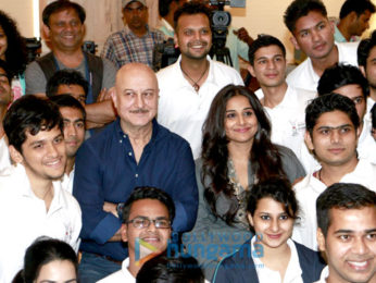 Vidya Balan snapped at Anupam Kher's Acting Class' students interaction