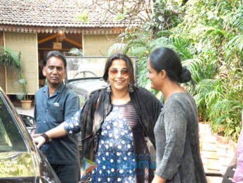Vidya Balan snapped in Bandra
