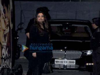 Ranveer Singh, Alia Bhatt, Varun Dhawan & others snapped at the special screening of 'OK Jaanu'