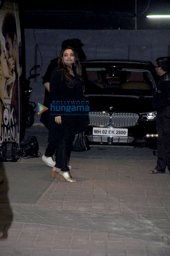 special screening of ok jaanu 24