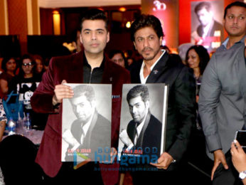 Shah Rukh Khan unveils Karan Johar's book 'An Unsuitable Boy'