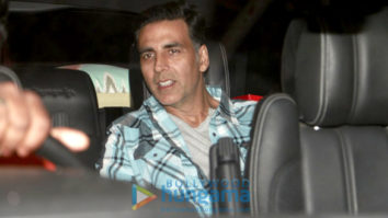 Akshay Kumar, Hrithik Roshan, Sussanne Khan & Twinkle Khanna snapped post a movie screening at Sunny Super Sound