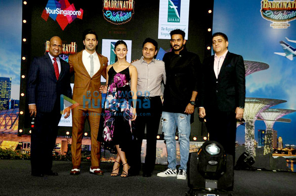 alia bhatt varun dhawan promote badrinath ki dulhania with singapore tourism 1