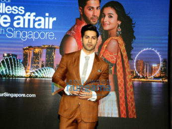 Alia Bhatt & Varun Dhawan promote 'Badrinath Ki Dulhania' with Singapore Tourism