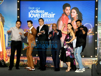 Alia Bhatt & Varun Dhawan promote 'Badrinath Ki Dulhania' with Singapore Tourism