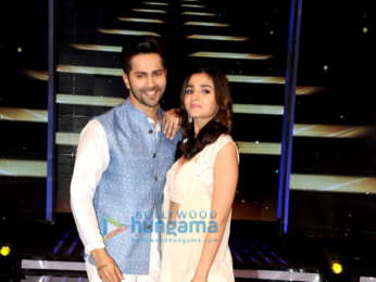 Alia Bhatt and Varun Dhawan on the sets of 'Dil Hai Hindustani'
