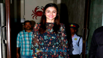 Alia Bhatt, Karan Johar, Kiran Rao & Abhay Deol snapped post dinner at Bastian