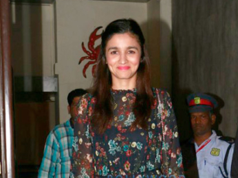 Alia Bhatt, Karan Johar, Kiran Rao & Abhay Deol snapped post dinner at Bastian